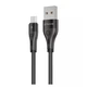 Кабель Proove Soft Silicone Micro USB 2.4A (1m) (black) - изображение 1