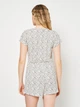 Комбінезон жіночий Stradivarius 6369/820/004 M Білий з чорним (SZ06369820004037) - зображення 2
