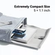 USB-хаб Essager 7 in 1 USB C HUB 60W HDMI 4K, Type-C, USB 3.2, USB 2.0, TF, SD Grey (EHB07-QH0G-Z) - изображение 7
