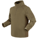 Бойова софтшелл сорочка Condor PATROL QUARTER-ZIP SOFT SHELL 101185 Medium, Тан (Tan) - зображення 1