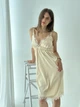 Нічна сорочка жіноча з атласу та мережива Felisiya Lingerie Золотистий 40-з XL (2000000607016) - зображення 7