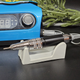 Фрезер з дисплеєм для манікюру та педикюру Nail Drill ZS-717 PRO Синій - зображення 6