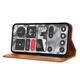 Чехол-книжка Deexe Retro Style для Nothing Phone (2) - Brown - изображение 3
