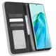 Чохол-книжка Deexe Retro Style для Honor Magic 5 Lite - Black - зображення 2