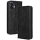 Чохол-книжка Deexe Retro Style для Nothing Phone (2) - Black - зображення 1
