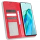 Чехол-книжка Deexe Retro Style для Honor Magic 5 Lite - Red - изображение 2