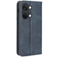 Чохол-книжка Deexe Retro Style для OnePlus Nord 3 / Ace 2V - Blue - зображення 6