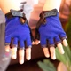 Рукавички велосипедні Sporty безпалі дитячі спортивні Solid Blue - зображення 1