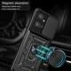 Чехол Hide Shield для Motorola Moto G32 бампер противоударный с подставкой Black - изображение 4