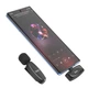 Мікрофон-петличкаHOCO L15 Type-C Crystal |2.4G, 15M| Black - зображення 3