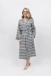 Халат жіночий Cyberjammies Nicole 9770 18/2XL Сірий з абстрактним принтом (5051877458932) - изображение 2