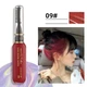 Временная смывающаяся краска для волос красная Wine Red 09 - изображение 2