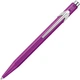 Ручка Caran d'Ache 849 Colormat-X фіолетова + бокс - зображення 2