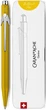 Ручка Caran d'Ache 849 Colormat-X жовта + бокс - зображення 1