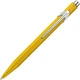 Ручка Caran d'Ache 849 Colormat-X жовта + бокс - зображення 2