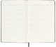 Горизонтальний щотижневик Moleskine на 2025 рік середній 13 х 21 см чорний - изображение 4
