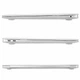 Захисний прозорий чохол на MacBook Air 15.3" A2941 глянцева прозора пластикова накладка на Макбук Еір - зображення 4