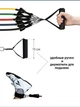 Набор трубчатых эспандеров для упражнений U-Powex Home Gym 5 шт. (U-Powex-2) - изображение 7