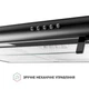 Витяжка пласка Perfelli PL 5144 BL LED - зображення 6