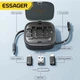 Кабель Essager Type-C to Type-C + Набор переходников коннекторов Multifunctional Retractable Cable Organizer Box White (ECJHZ-JC02-P) - изображение 4