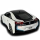 Машинка игрушечная BMW I8 инерционный механизм езды Белая БМВ ай8 - изображение 5