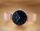 Наручные часы Daniel Wellington DW00100161 Черный/Розовое золото Нержавеющая сталь - изображение 5