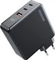 Зарядний пристрій Essager Advance 140W GaN Travel Charger 2 C + USB A EU Black (ECT2CA-ZCB01-Z) - зображення 2