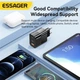 Зарядное устройство Essager Pinchen 33W Travel Phone Charger USB A + TYPE C EU Black (ECTAC-PCB01-P) - изображение 3