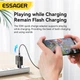 Зарядное устройство Essager Pinchen 33W Travel Phone Charger USB A + TYPE C EU Black (ECTAC-PCB01-P) - изображение 5