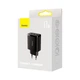 Сетевое зарядное устройство Baseus CCXJ020101 Compact 17W 3xUSB black - изображение 6