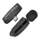 Радиомикрофон петличный HOCO L15 Type-C Crystal lavalier Wireless Digital Microphone Black - изображение 4