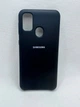 Чехол Silicone Cover для Samsung Galaxy M21 Черный - изображение 1