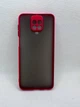Чехол Sport Matt для Xiaomi Redmi Note 9 Pro Красный - изображение 3