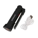 Аккумуляторный фонарь - лампа W51 с магнитом и крючком (зарядка от USB) Black - изображение 14