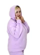 Жіноче худі HW-01 бузковий 2XL/3XL - зображення 2