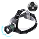 Аккумуляторный налобный фонарик BL-2188 с диодом T6 с зумом (зарядка от USB ) Black - изображение 3