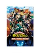 Постер плакат FNBK Моя геройская академия 2 (Boku no Hero Academia) 50x70 см - изображение 1