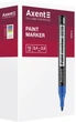 Набор лак-маркеров Axent Paint круглый 2.4-2.8 мм 12 шт Черный (2570-01-A) (4250804833274) - изображение 2