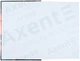 Записна книжка Axent Flora А4 клітинка 192 аркуші Поморанчева (8423-28-A) - зображення 2