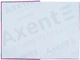 Записна книжка Axent Leopard А4 клітинка 96 аркушів Рожева (8422-555-A) - зображення 2