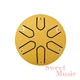 Глюкофон 3" Overtone SD3 Gold Steel Tongue Drum - зображення 1