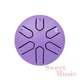 Глюкофон 3" Overtone SD3 Purple Steel Tongue Drum - изображение 1