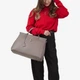 Сумка жіноча шкіряна саквояж велика Regina Notte Travel bag 2479 Сірий камінь - зображення 2
