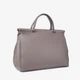 Сумка жіноча шкіряна саквояж велика Regina Notte Travel bag 2479 Сірий камінь - зображення 3