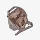 Сумка женская кожаная с двумя парами ручек шоппер средняя Regina Notte Shopper 2771 Серый камень - изображение 4