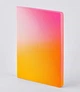 Блокнот Nuuna Colour Clash Light Burn 16,5 х 22 см в крапку - изображение 2