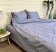 Комплект постільної білизни полуторний. Washed cotton. Сірий темний. - изображение 2