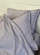 Комплект постільної білизни двоспальний євро, Washed cotton, лаванда - изображение 4