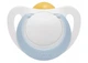 Пустышка ортодонтическая Nuk Star латексная для мальчика Размер 1 0-6 месяцев (4008600320807) - изображение 2