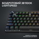 Клавиатура беспроводная Logitech G PRO X TKL Lightspeed Black Tactile (920-012136) - изображение 3